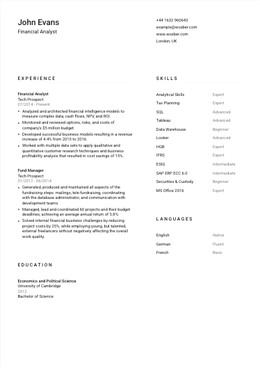 Resume Template